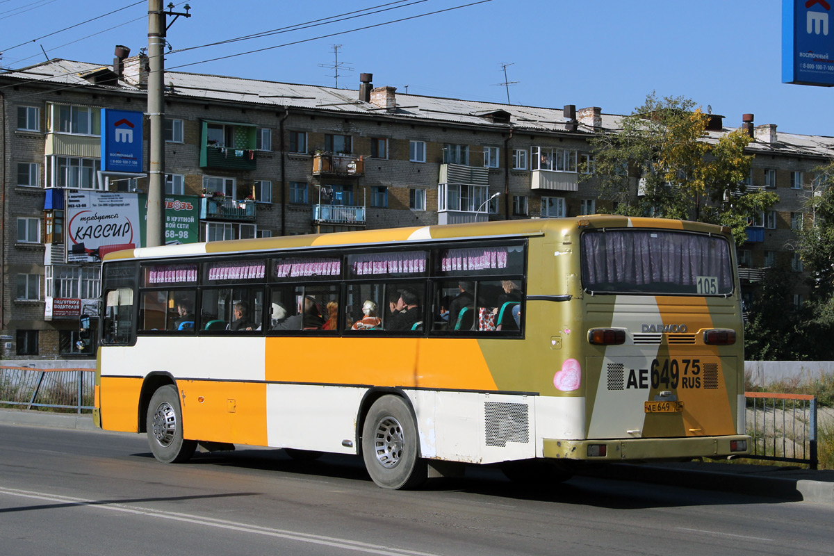 Забайкальский край, Daewoo BS106 Royal City (Busan) № АЕ 649 75