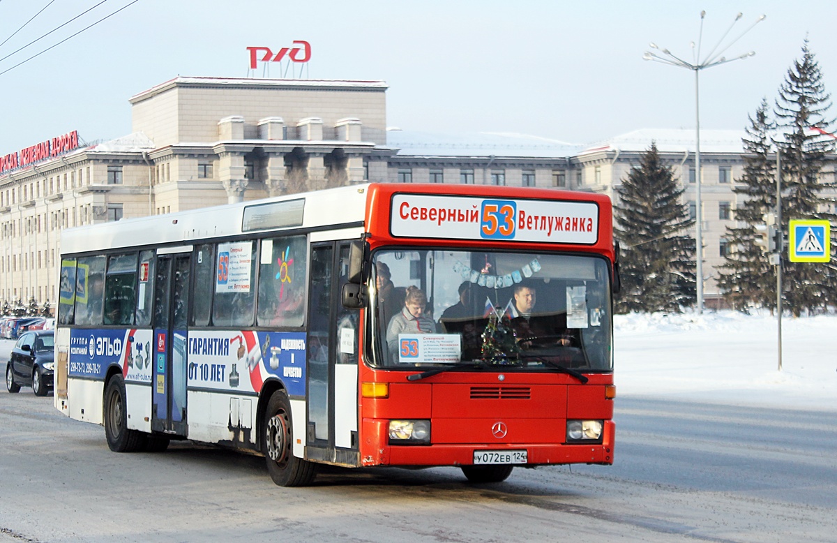 Красноярский край, Mercedes-Benz O405N № У 072 ЕВ 124