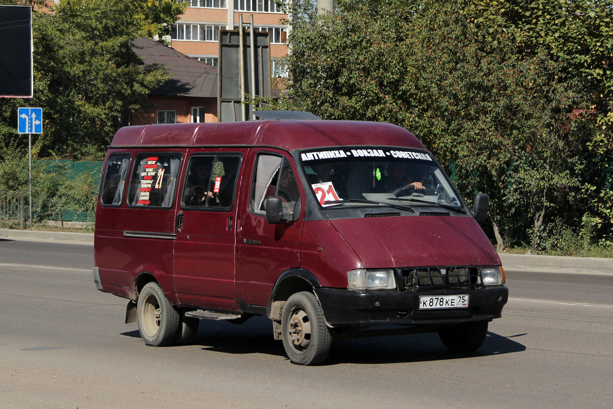 Забайкальский край, ГАЗ-3262 (X89-BA9) № К 878 КЕ 75