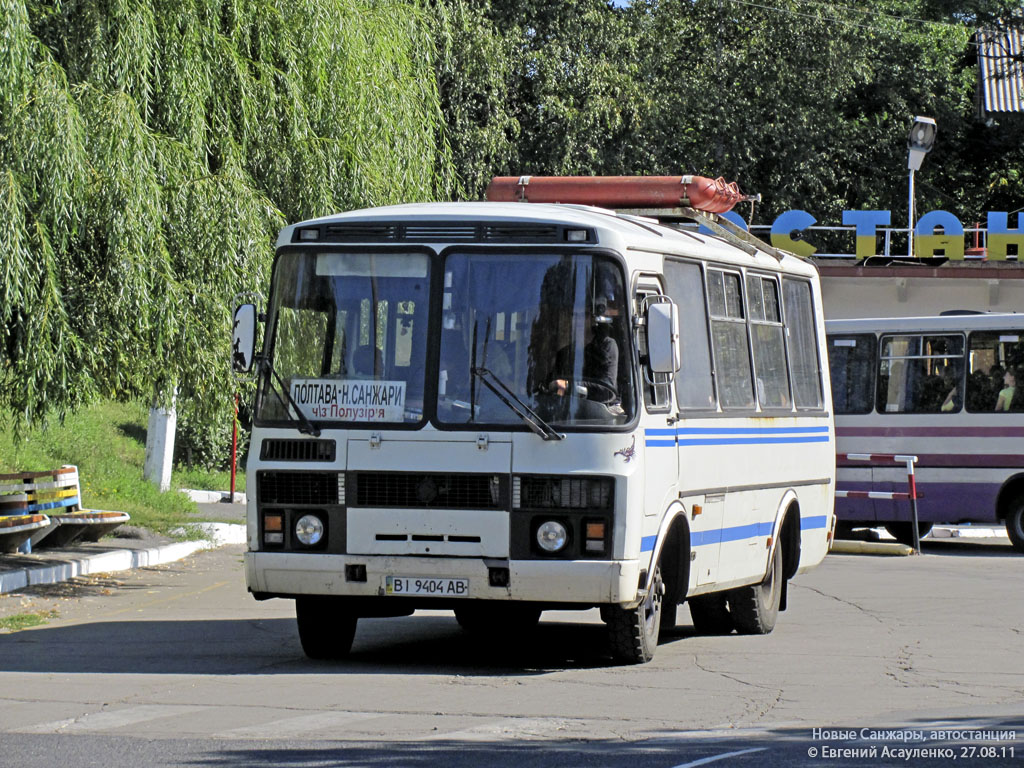 Полтавская область, ПАЗ-32054 № BI 9404 AB