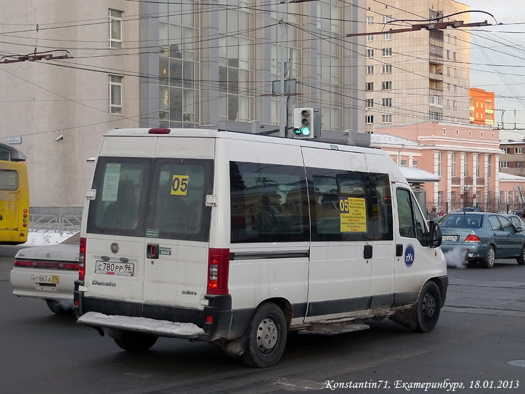 Свердловская область, FIAT Ducato 244 CSMMC, -RT № С 780 РР 96