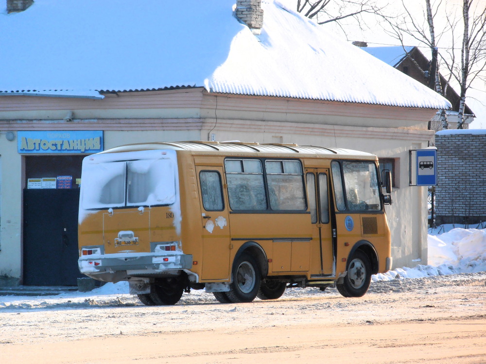 Псковская область, ПАЗ-32053-110-77 № 180