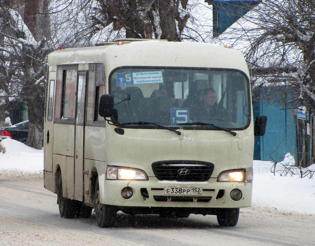 Нижегородская область, Hyundai County SWB (группа ТагАЗ) № Е 338 РР 152