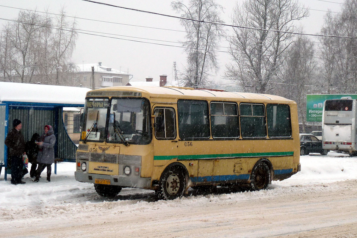 Псковская область, ПАЗ-32053-07 № 056