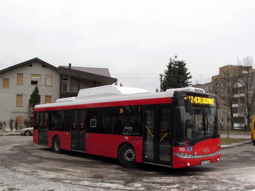 Литва, Solaris Urbino III 12 CNG № 793