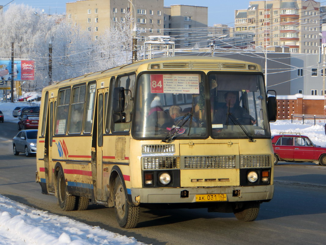 Кировская область, ПАЗ-4234 № АК 031 43