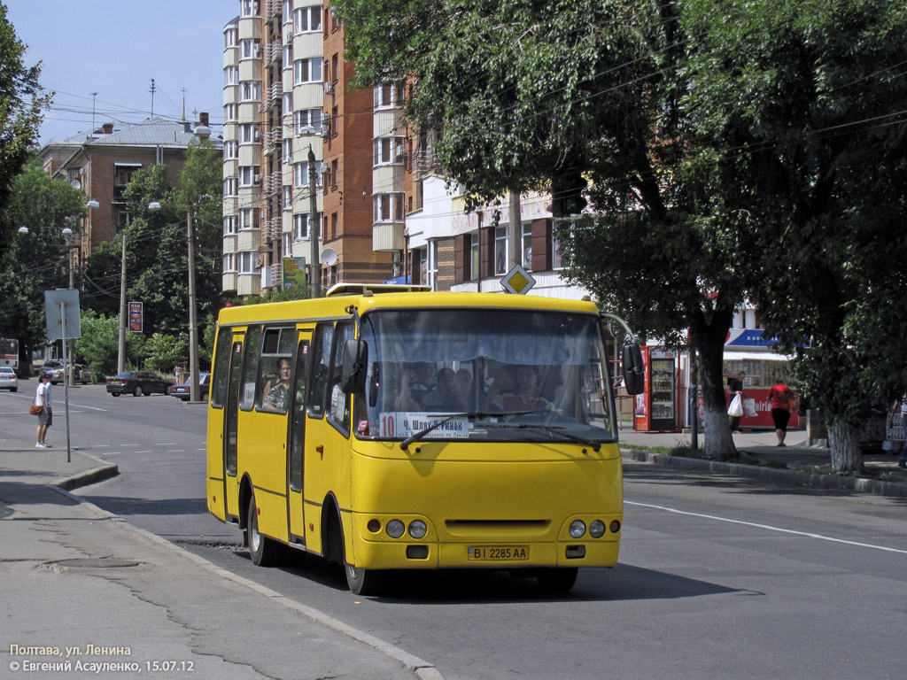 Полтавская область, Богдан А09202 № BI 2285 AA