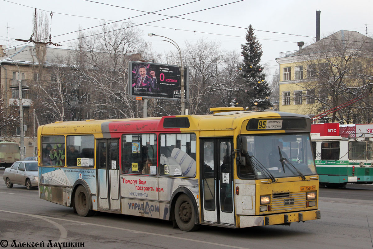 Воронежская область, Van Hool A120/50 № АК 458 36