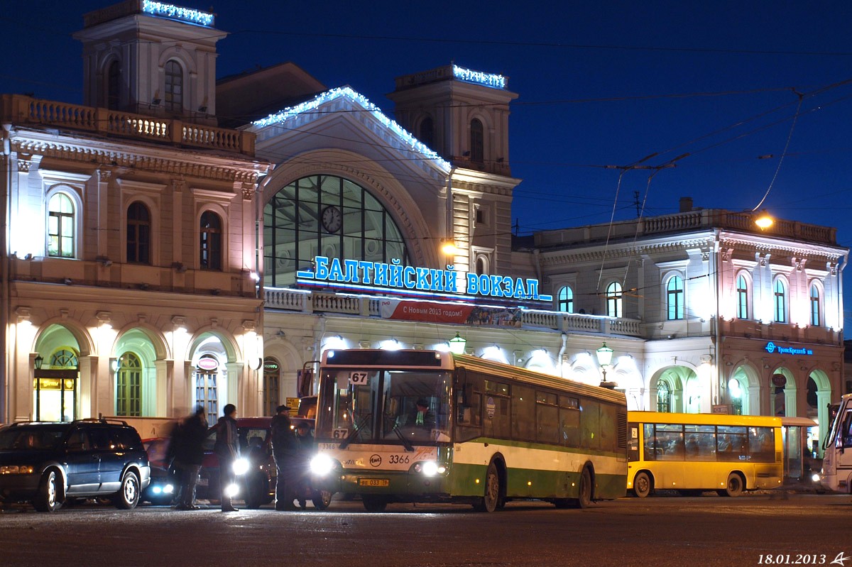 Санкт-Петербург, ЛиАЗ-5292.20 № 3366