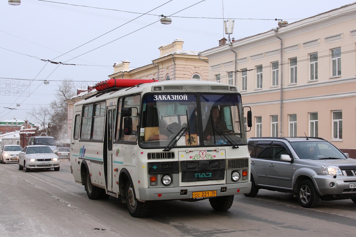 Томская область, ПАЗ-32053 № СС 221 70