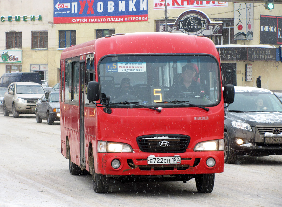 Нижегородская область, Hyundai County LWB C09 (ТагАЗ) № Е 722 СН 152