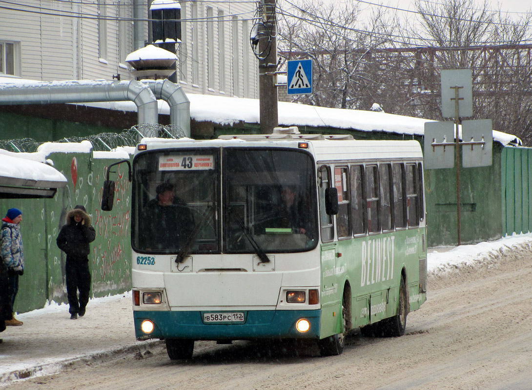 Нижегородская область, ЛиАЗ-5256.26 № 62252