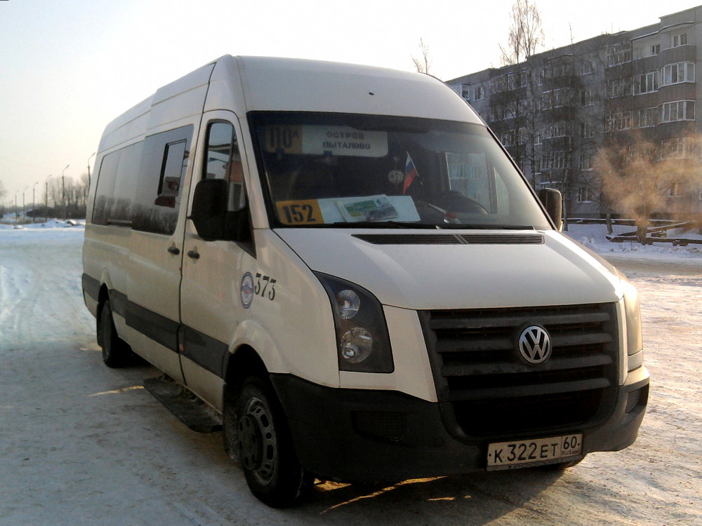 Псковская область, Луидор-2233 (Volkswagen Crafter) № 373