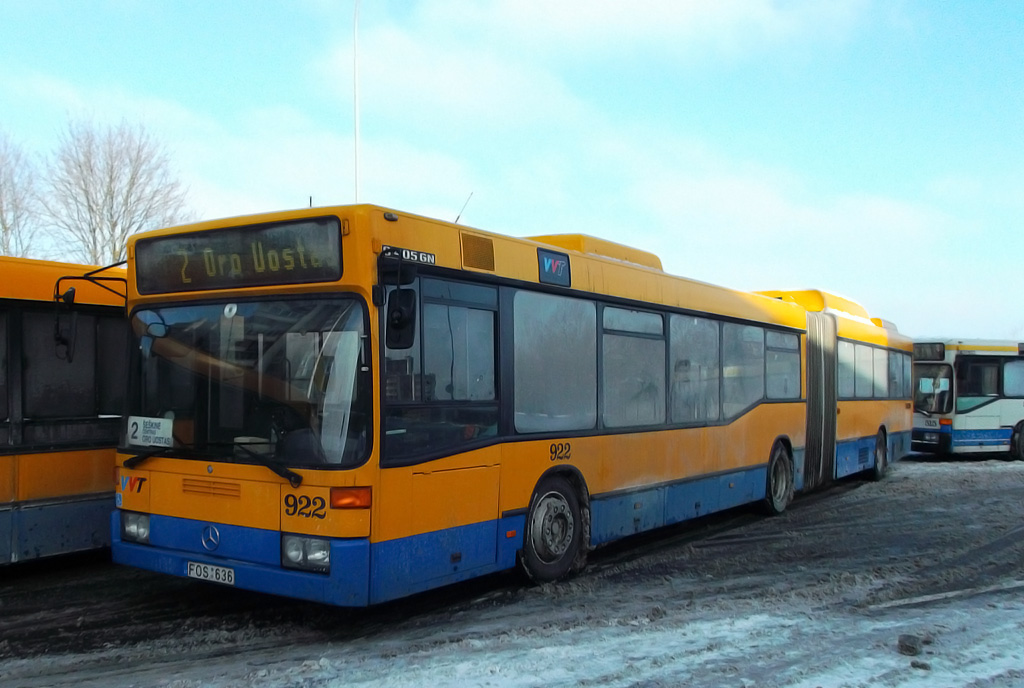 Литва, Mercedes-Benz O405GN2 CNG № 922