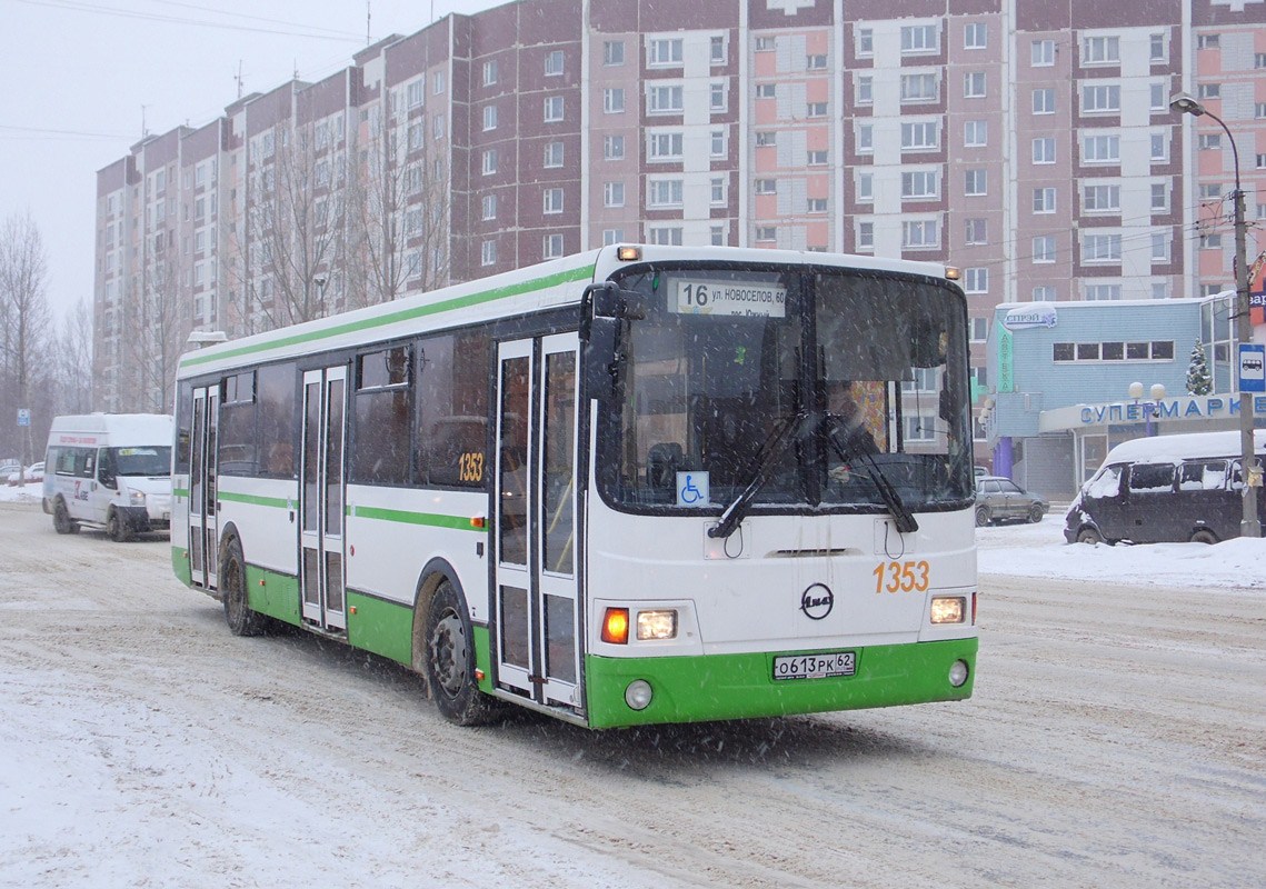 Рязанская область, ЛиАЗ-5293.53 № 1353