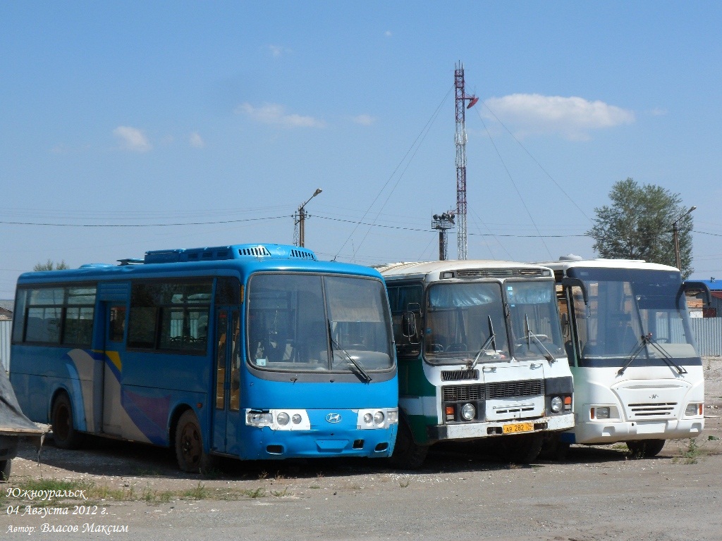 Obwód czelabiński — Предприятия автобусного транспорта