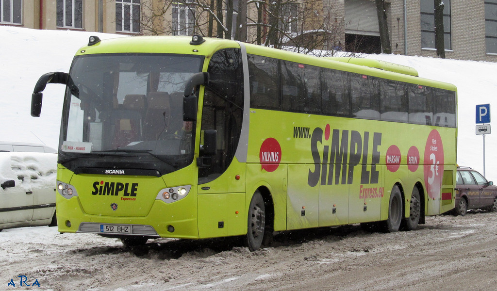 Эстония, Scania OmniExpress 360 № 512 BHZ