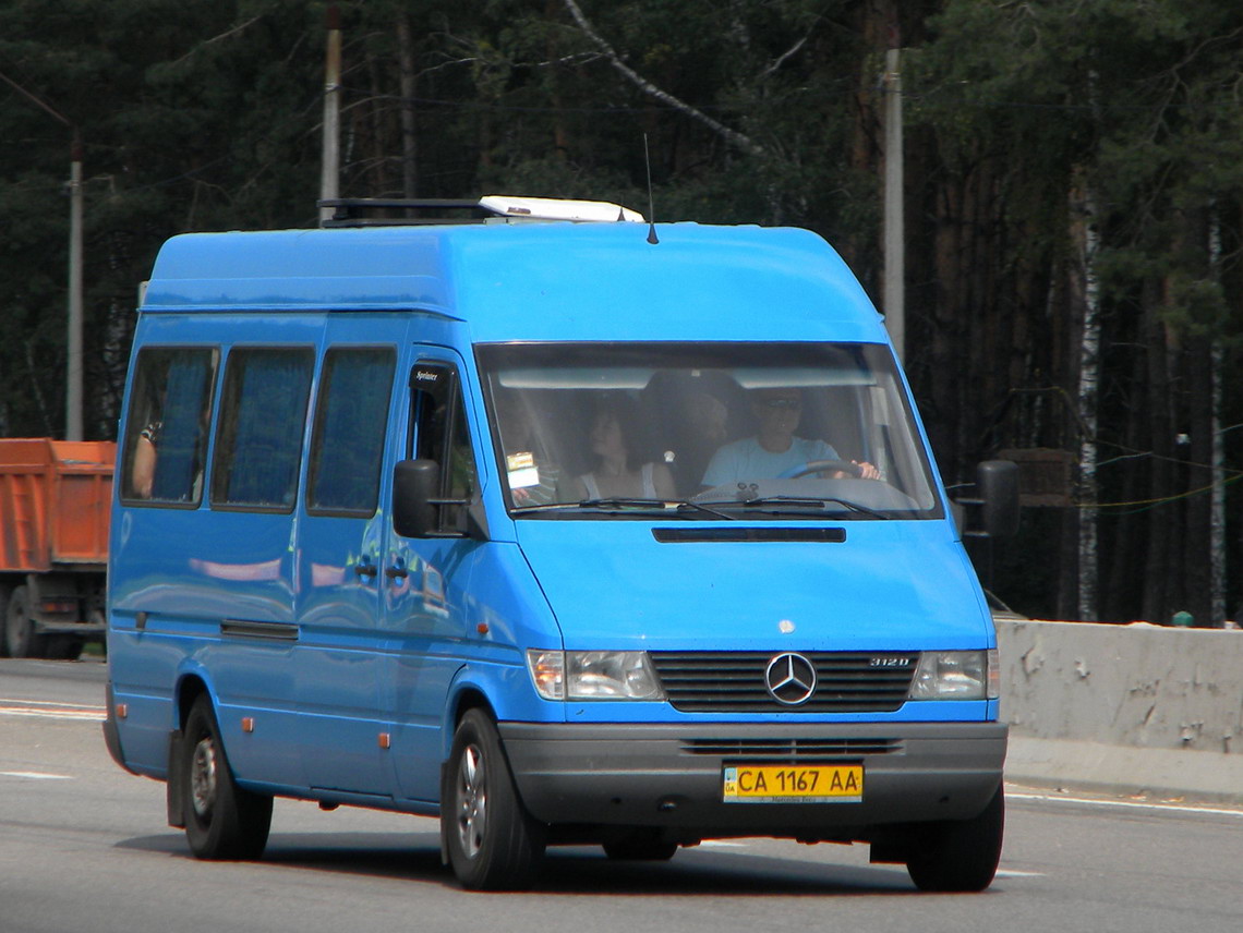 Черкасская область, Mercedes-Benz Sprinter W903 312D № CA 1167 AA