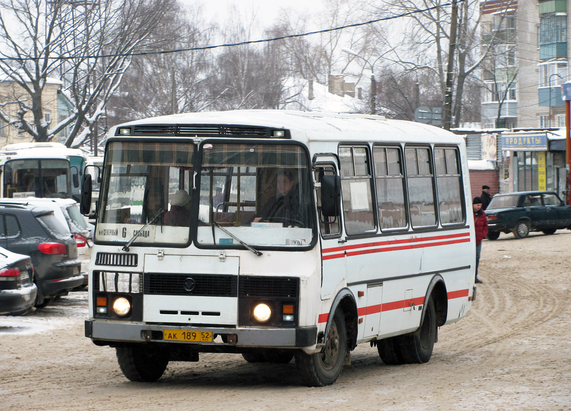 Нижегородская область, ПАЗ-3205 (00) № АК 189 52