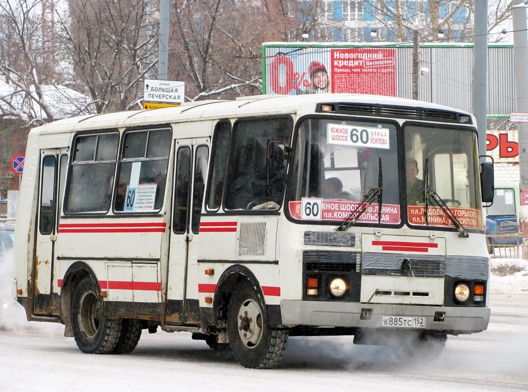 Nizhegorodskaya region, PAZ-32054 № К 885 ТС 152