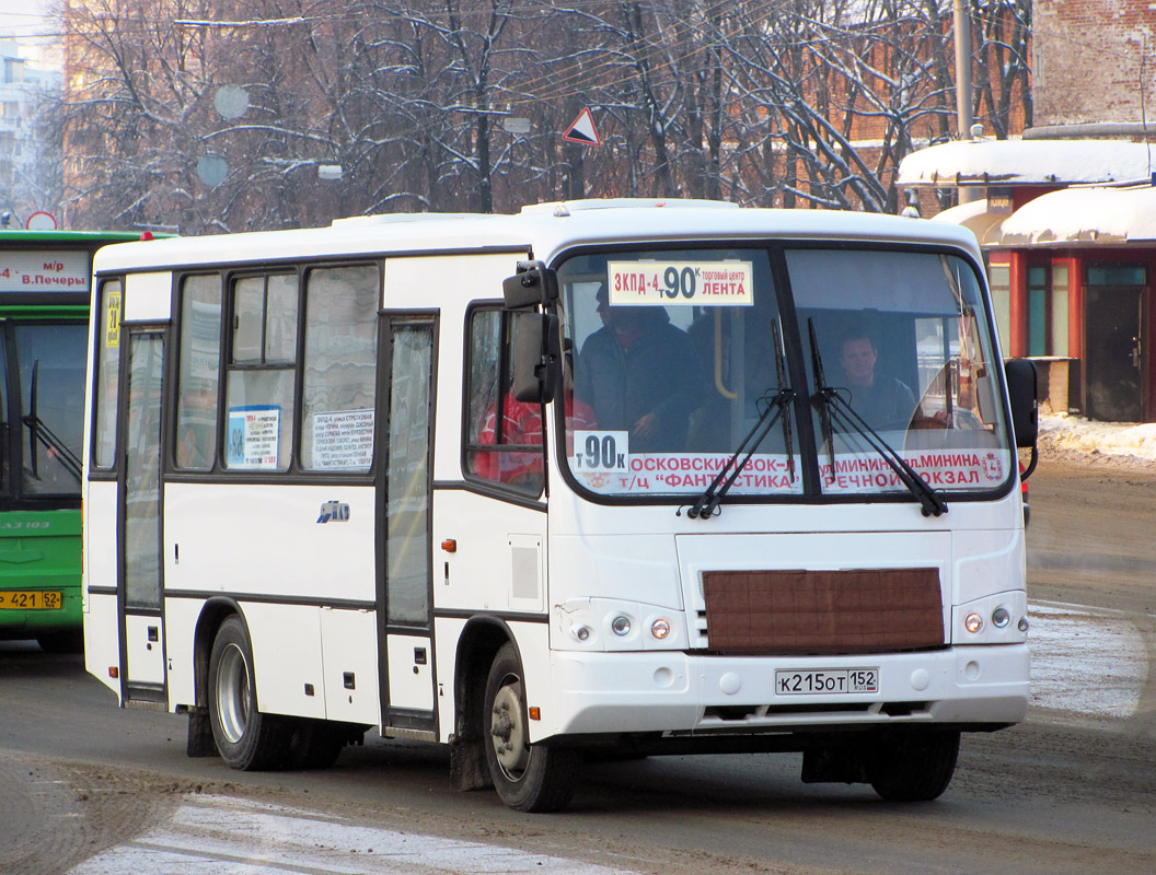 Нижегородская область, ПАЗ-320402-05 № К 215 ОТ 152