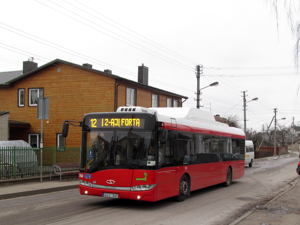 Литва, Solaris Urbino III 12 CNG № 784