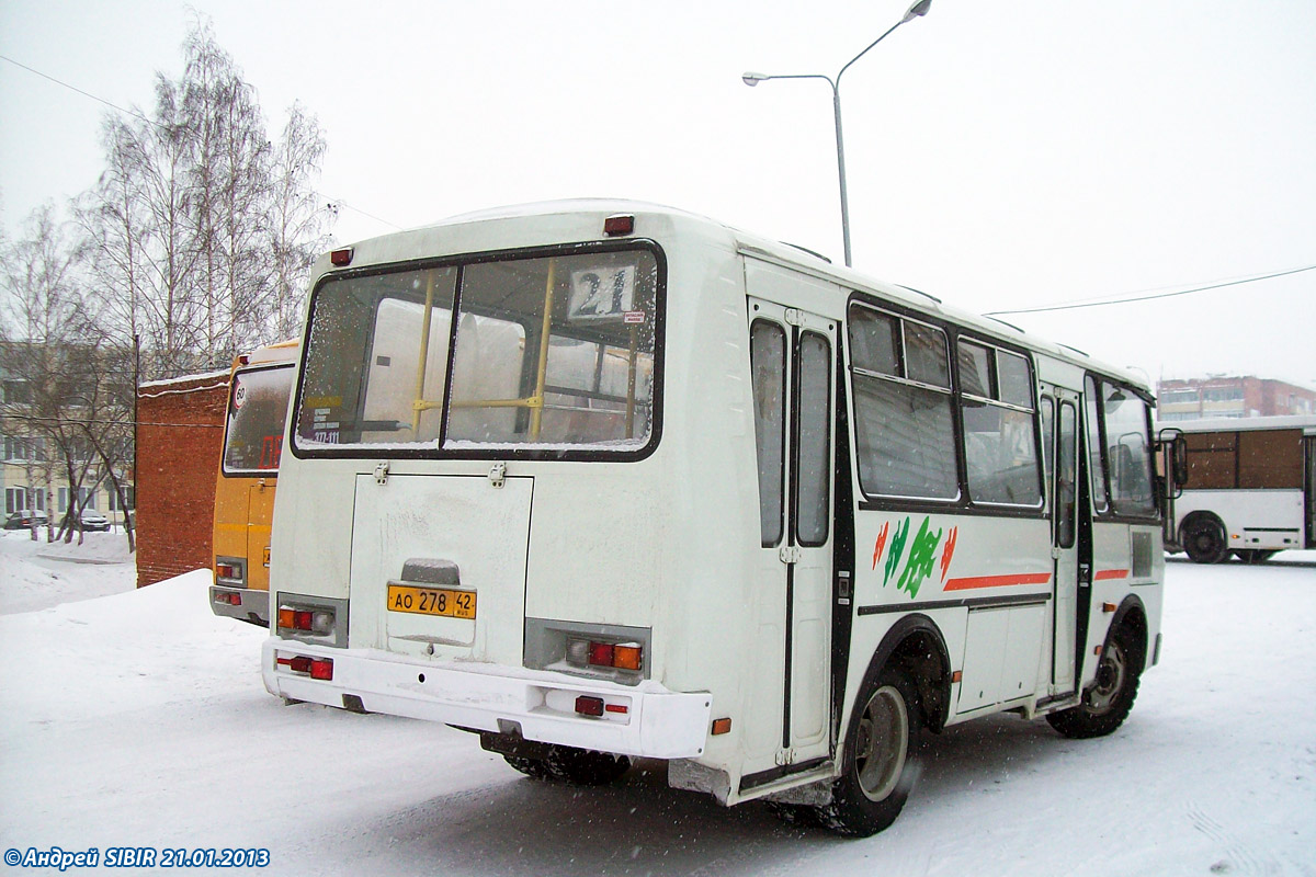 Кемеровская область - Кузбасс, ПАЗ-32054 № АО 278 42