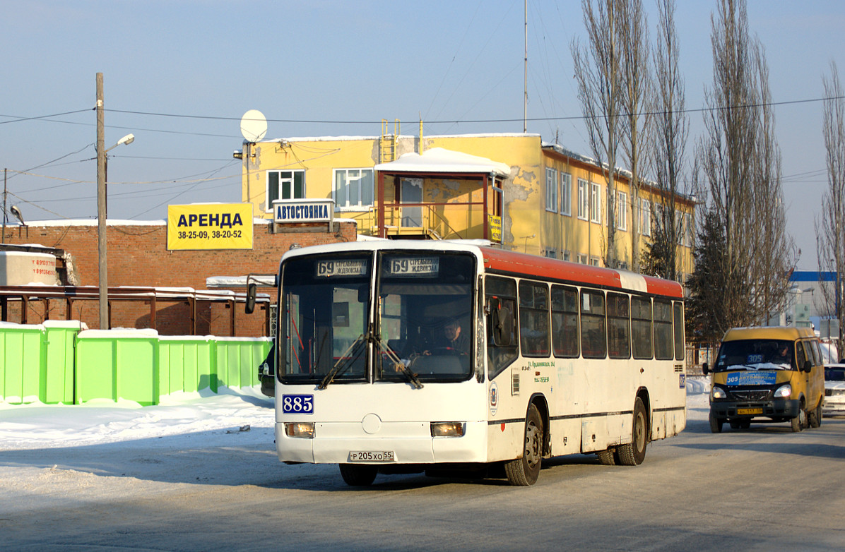 Омская область, Mercedes-Benz O345 № 885