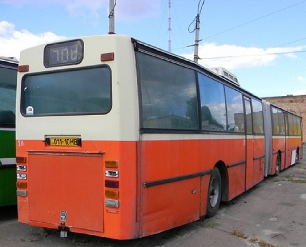 Cherkassy region, Van Hool T8 Alizée 210 sz.: 011-10 МВ