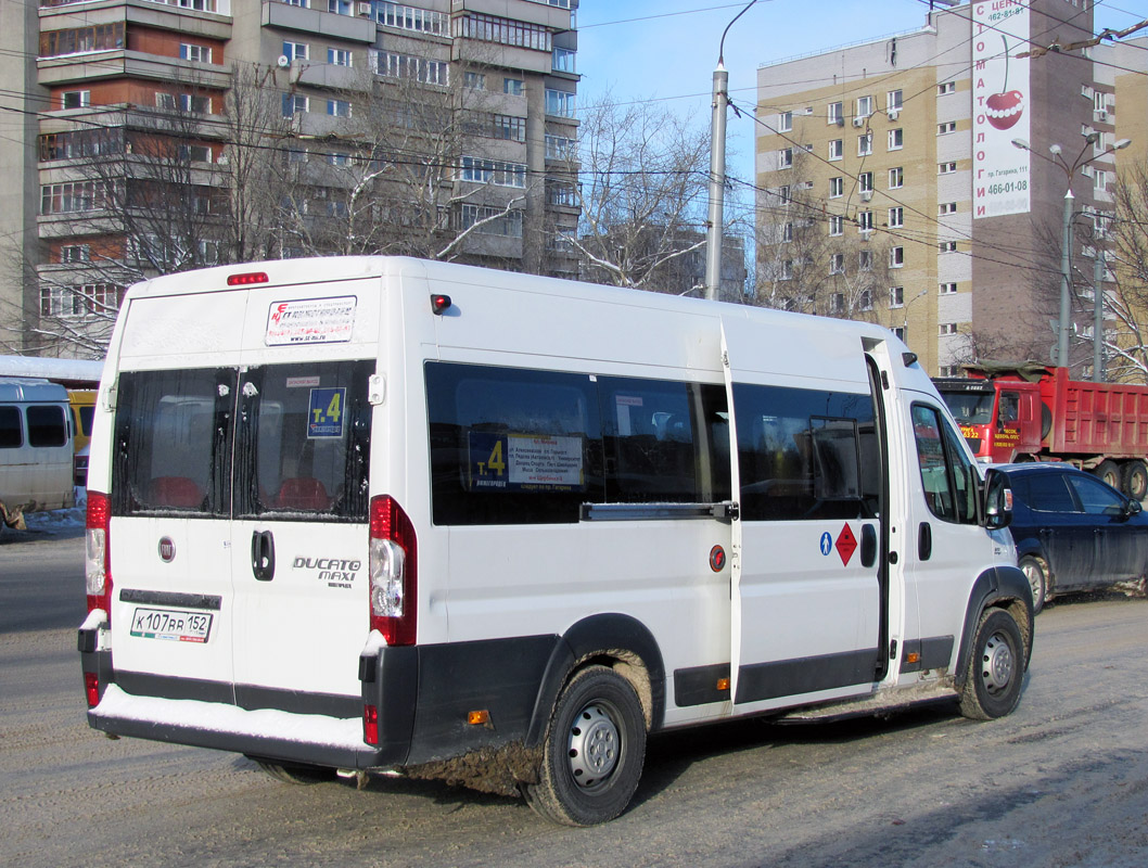 Нижегородская область, Нижегородец-FST613 (FIAT Ducato) № К 107 ВВ 152