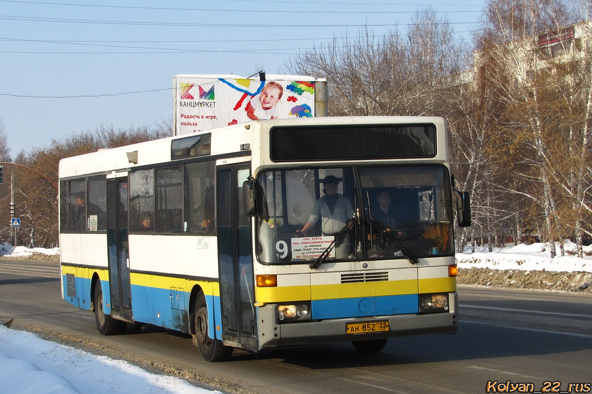 Алтайский край, Mercedes-Benz O405 № АН 852 22