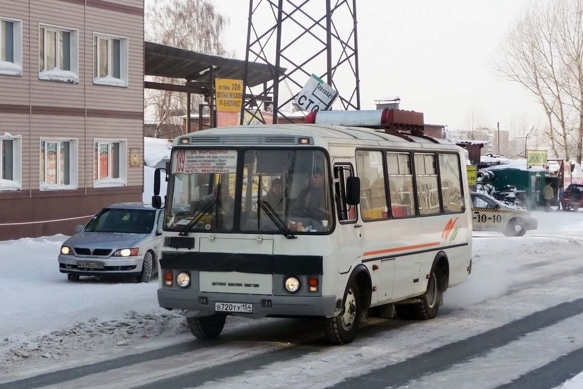 Новосибирская область, ПАЗ-32054 № В 720 ТУ 154