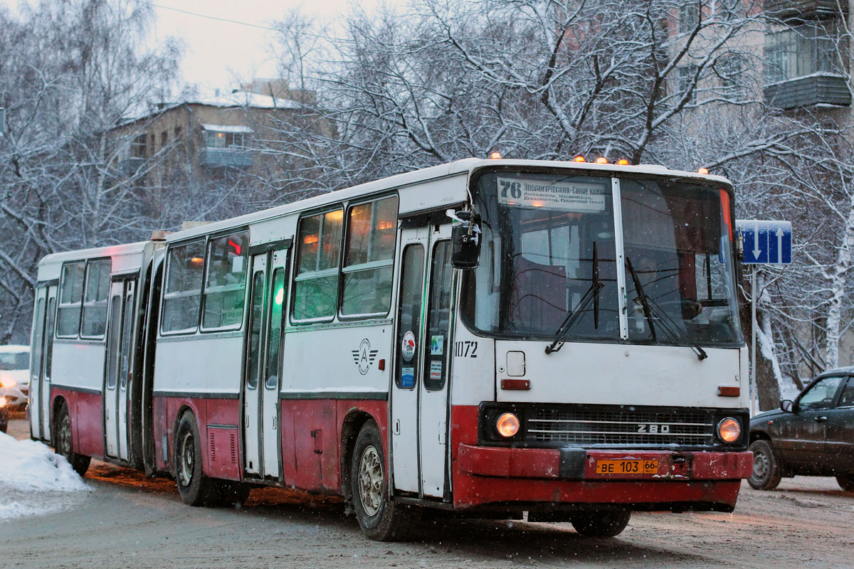 Sverdlovsk region, Ikarus 280.64 Nr. 1072