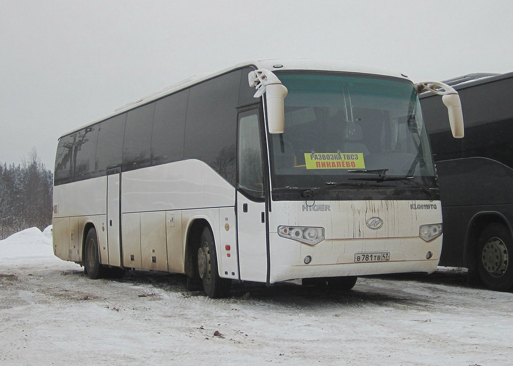 Ленинградская область, Higer KLQ6119TQ № В 781 ТВ 47