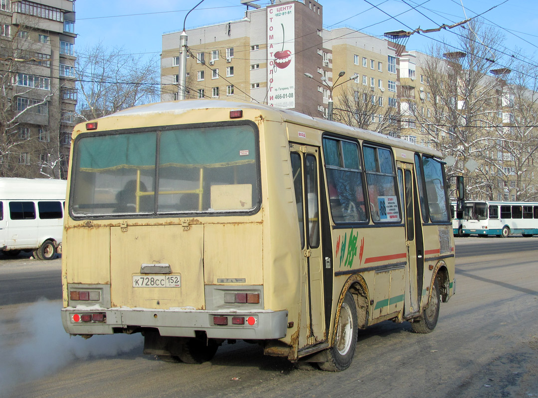 Нижегородская область, ПАЗ-32054 № К 728 СС 152