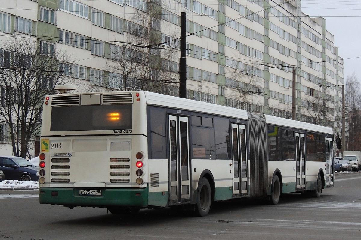 Санкт-Петербург, ЛиАЗ-6213.20 № 2114