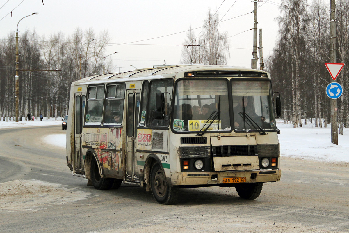 Архангельская область, ПАЗ-32054 № 3302