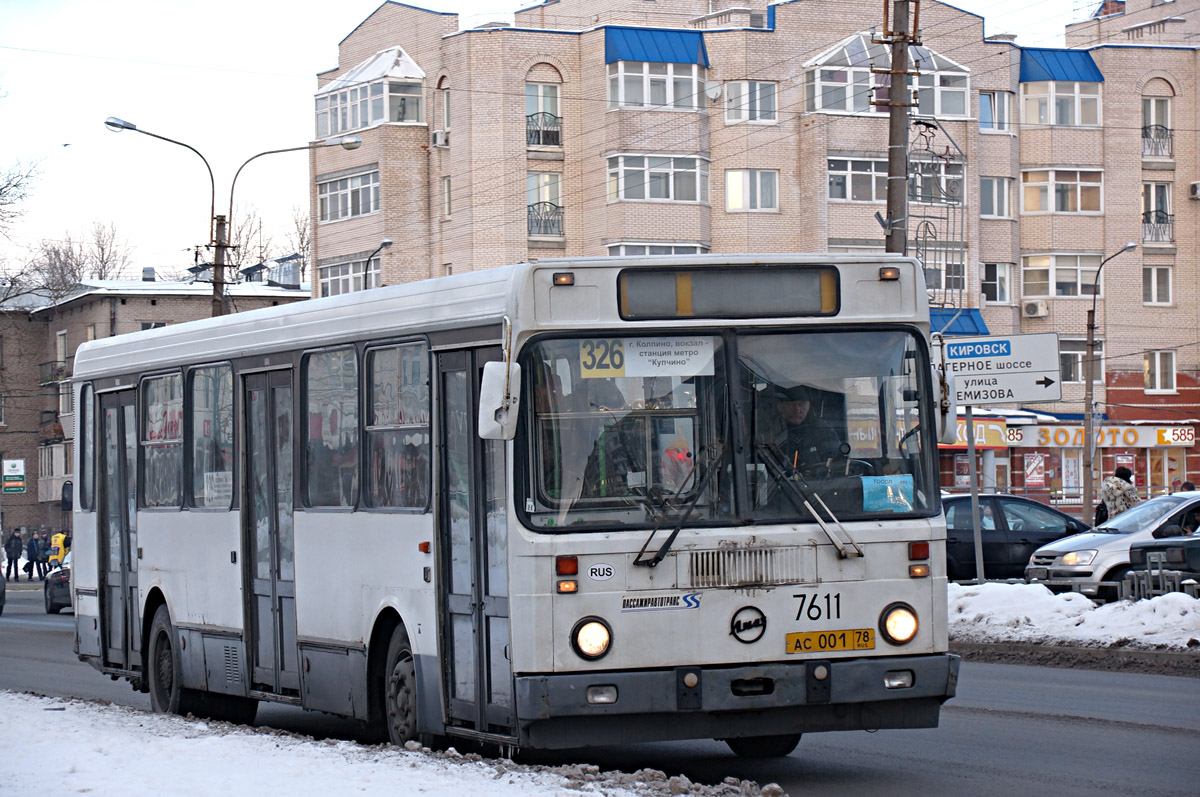 Санкт-Петербург, ЛиАЗ-5256.25 № 7611