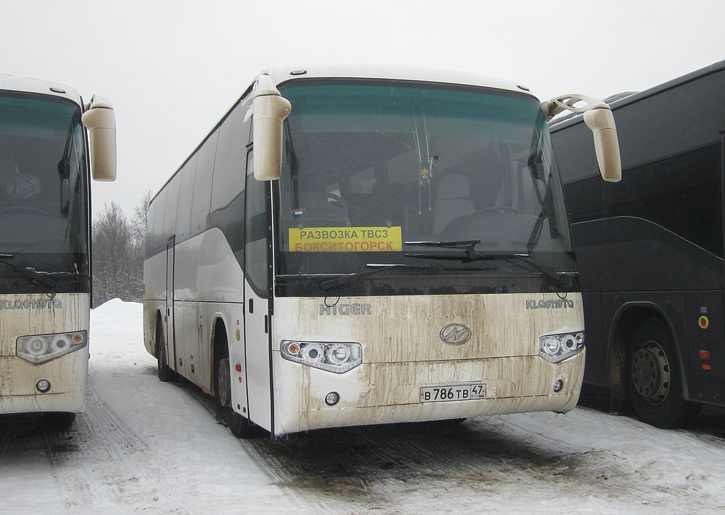 Ленинградская область, Higer KLQ6119TQ № В 786 ТВ 47