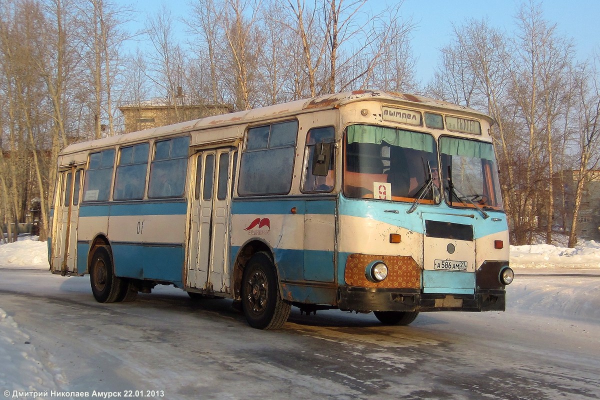 Хабаровский край, ЛиАЗ-677 № 01 — Фото — Автобусный транспорт