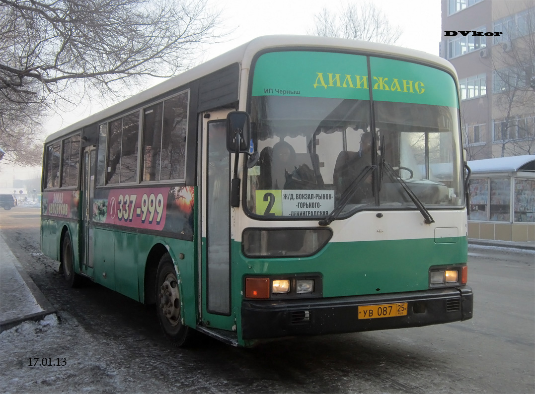 Автобусы уссурийск кавалерово