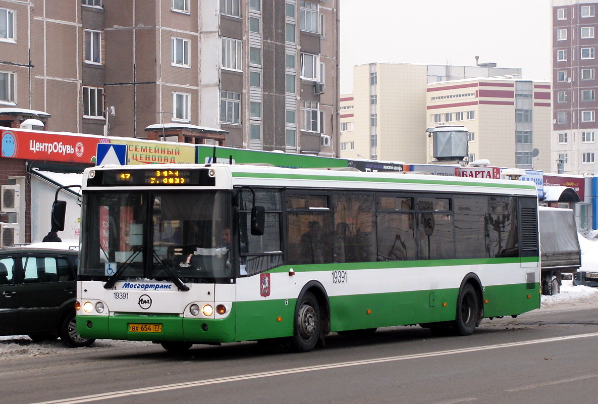 Москва, ЛиАЗ-5292.20 № 19391