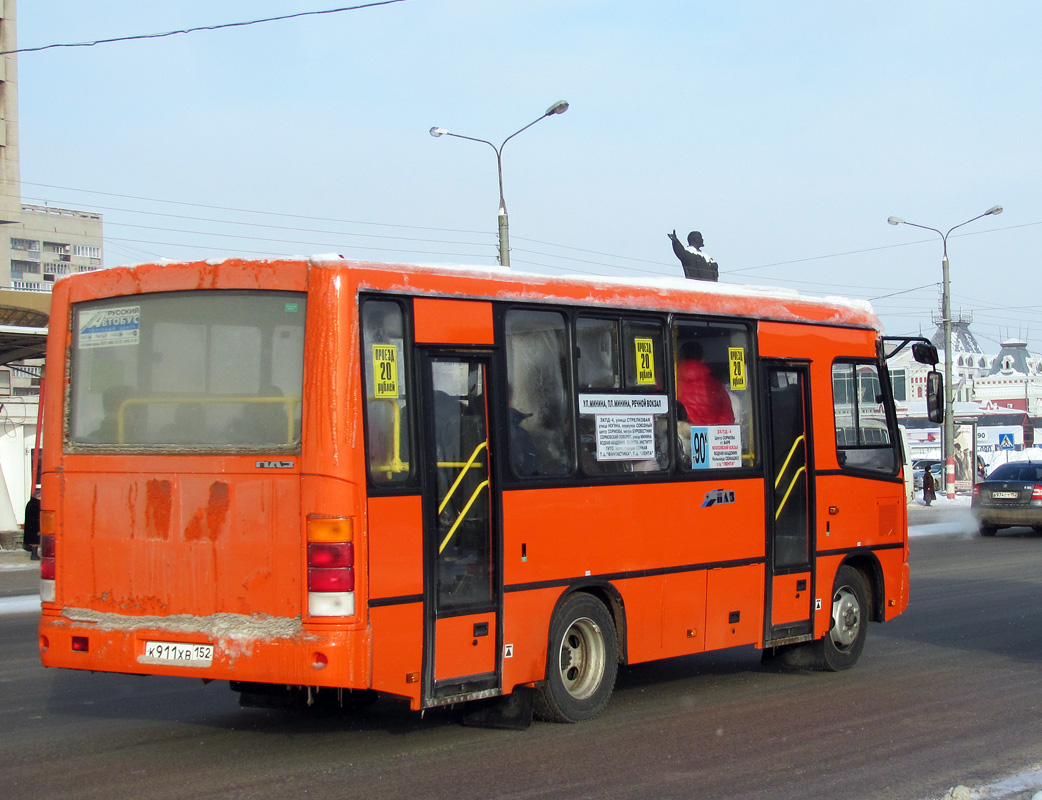 Nizhegorodskaya region, PAZ-320402-05 Nr. К 911 ХВ 152