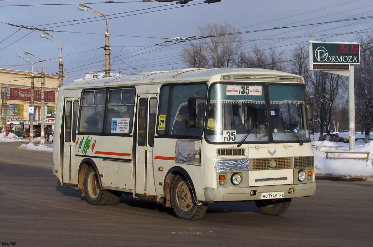 Nizhegorodskaya region, PAZ-32054 Nr. В 019 АР 152