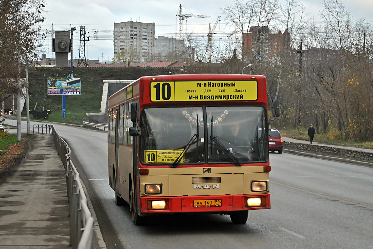 Пермский край, MAN 791 SL202 № АА 140 59