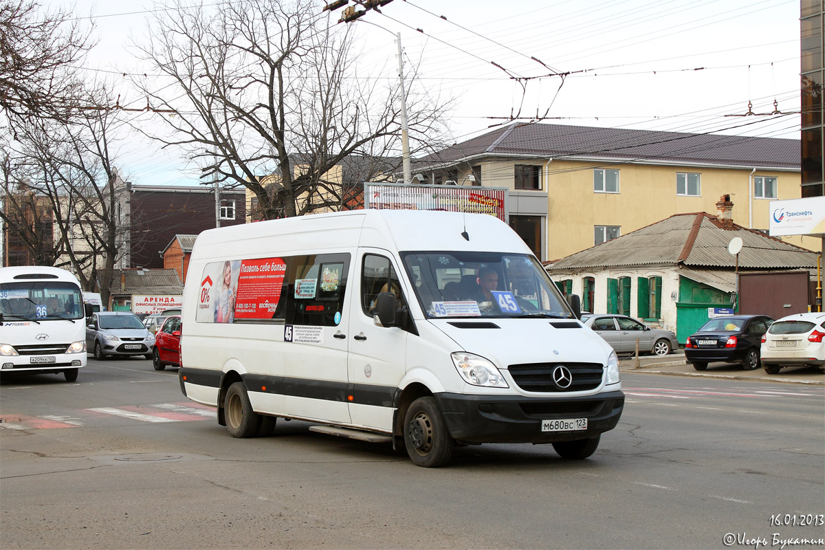 Краснодарский край, Луидор-22360C (MB Sprinter) № М 680 ВС 123