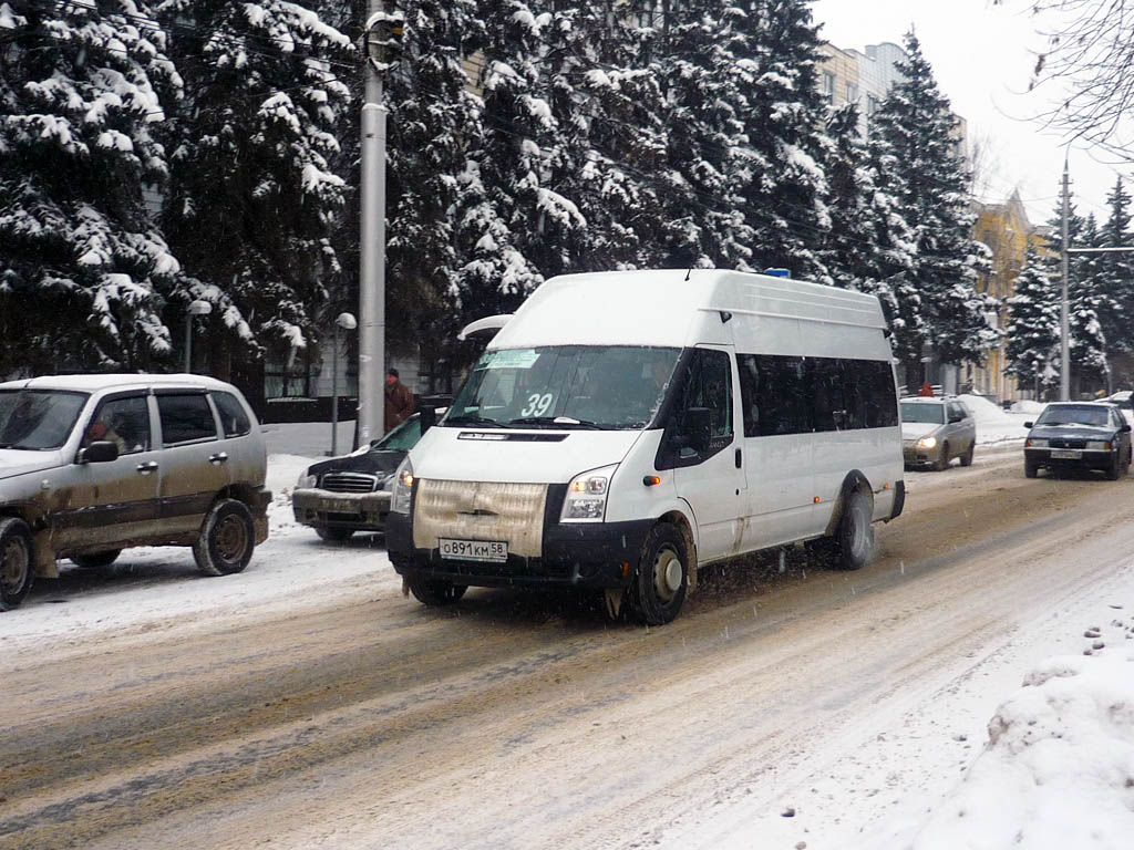 Пензенская область, Нижегородец-222709  (Ford Transit) № О 891 КМ 58