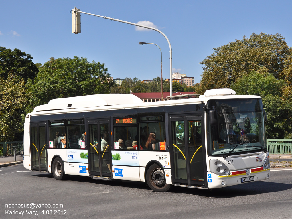 Чехия, Irisbus Citelis 12M CNG № 404