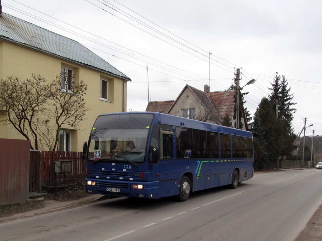 Литва, Den Oudsten B89 № 738