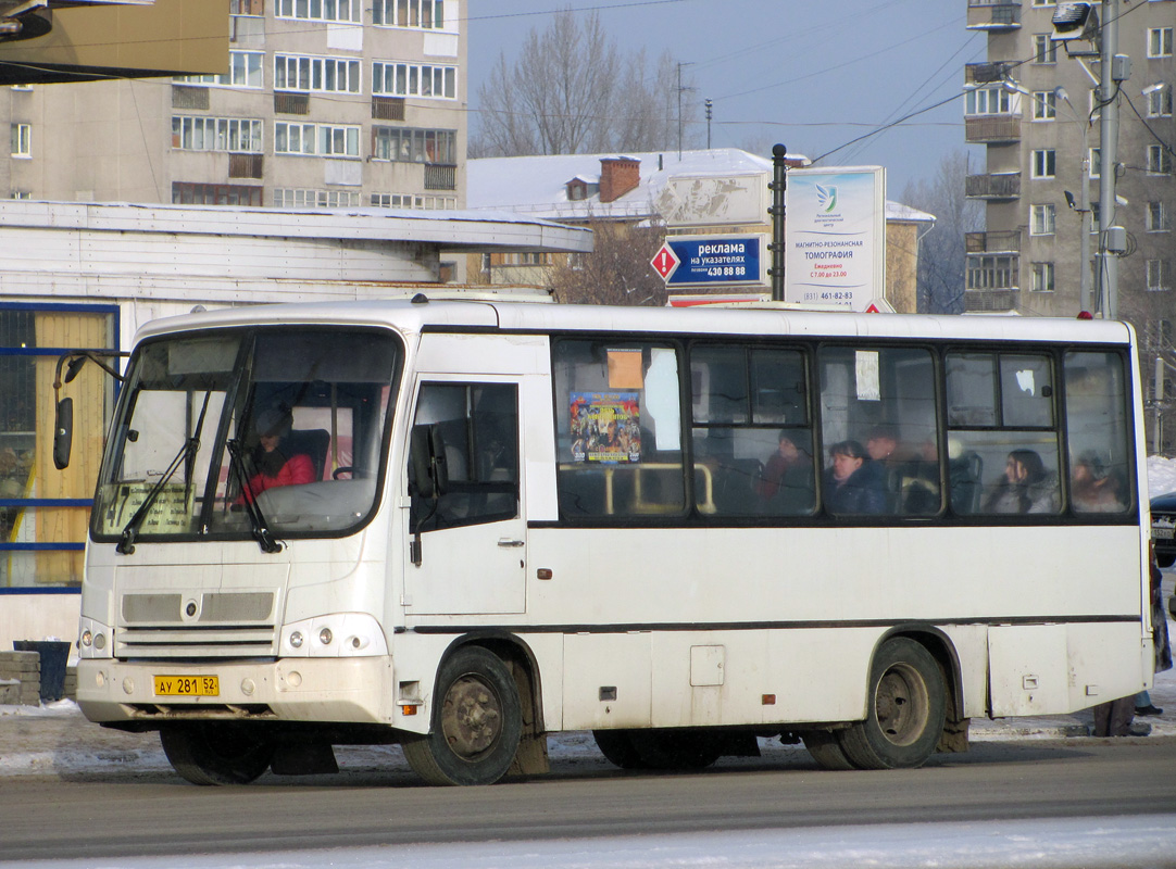 Нижегородская область, ПАЗ-320402-03 № АУ 281 52